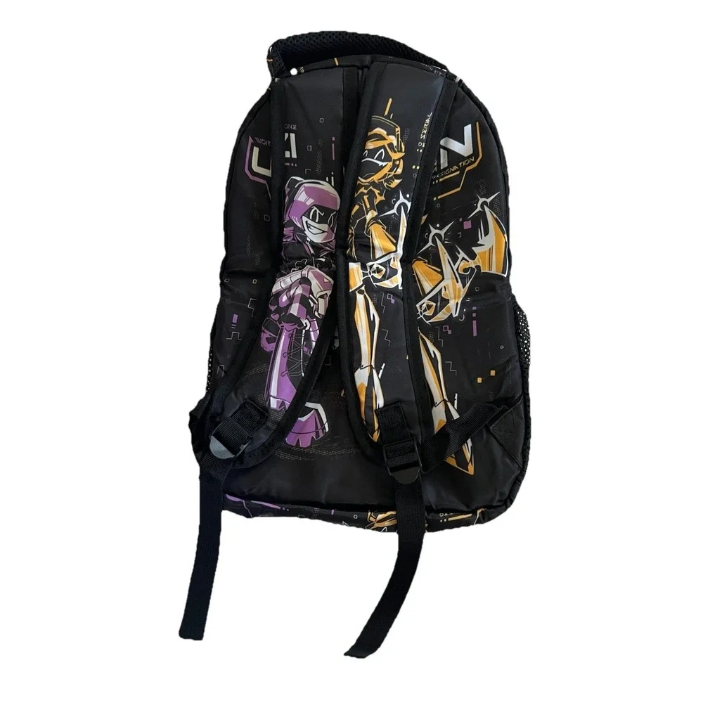 Gaming Backpack Anime Worker Drone Bookbag Tote Storage Clothing Accessory - Picture 2 of 11